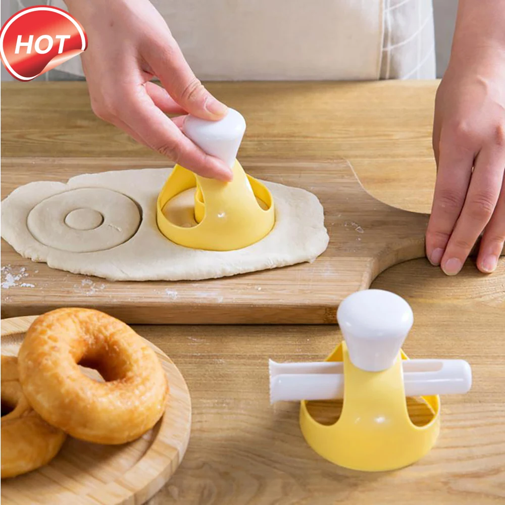 

1 Pcs Creative Kitchen Gadgets Donut Cutting Food Dessert Making Supplies Kitchen Cooking Decoration Tools Dessert Making Tools