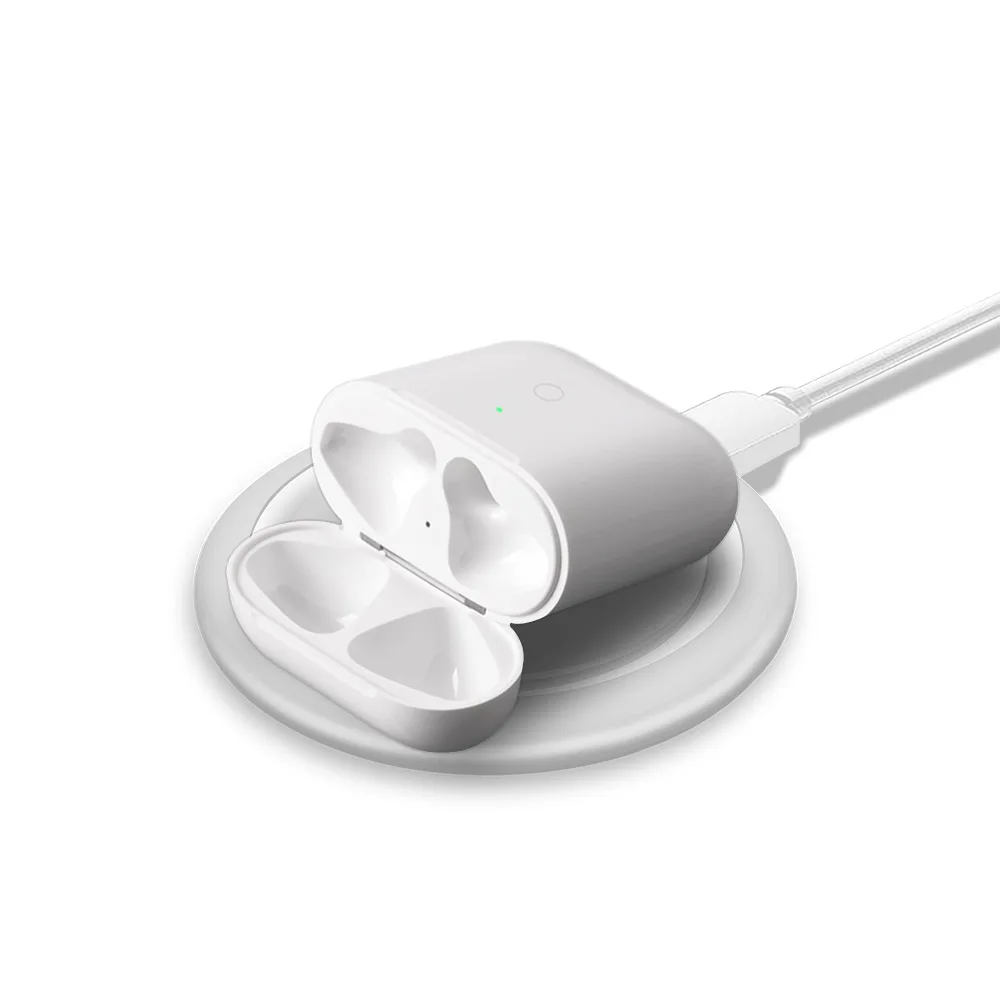 FDGAO Bluetooth беспроводные наушники Qi Беспроводное зарядное устройство для Apple AirPods Pro samsung Galaxy Buds гарнитура беспроводная зарядная площадка