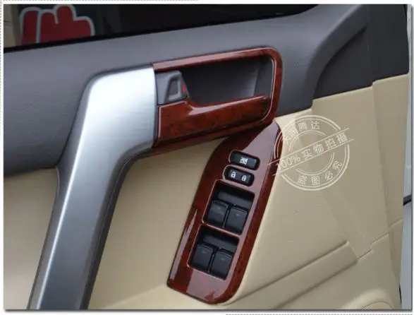 Фото ABS Хромированная накладка на вентиляционное отверстие для Toyota Land Cruiser Prado 150 2014 2019 аксессуары №5