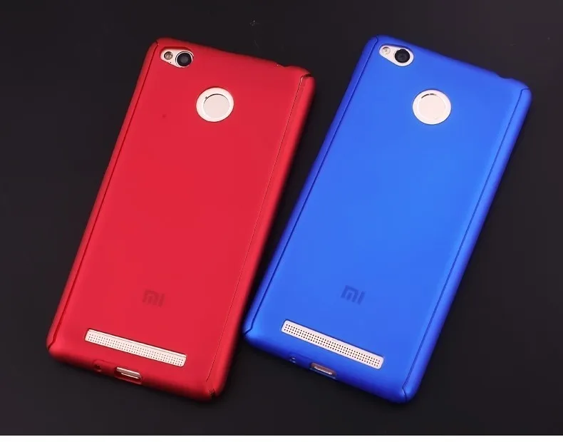 360 градусов Защитный чехол для Xiaomi Redmi 3 s закаленное Стекло спереди и длинное сзади чехол для всего тела на Xiomi Redmi 3 s Pro Prime чехол сумка