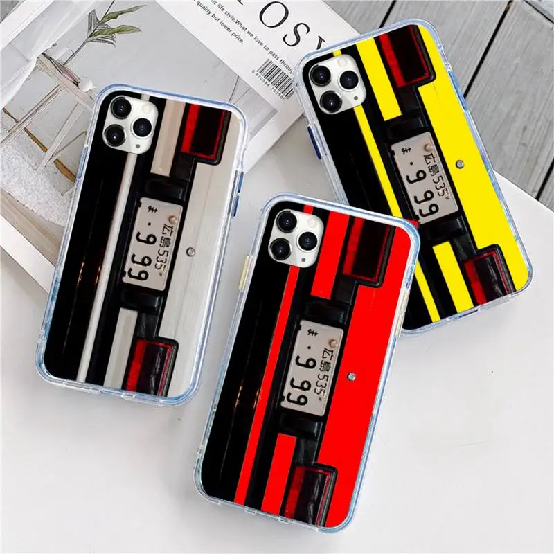 

Japan Anime Initial D Car taillight AE86 Phone Case For iphone 12 5 5s 5c se 6 6s 7 8 plus x xs xr 11 pro max mini