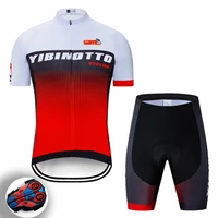 fashion cycling set jersey for professional cyclists oem quick dry bicycle clothing printing mountain bike jersey bicycle wear