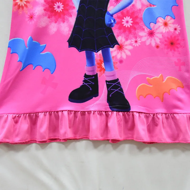 2019 Vampirina платье принцессы летнее для девочек ночная рубашка детские платья