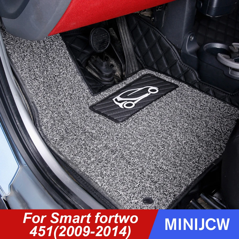 Автомобильный коврик для ног грязный все покрытие защита интерьера украшение Smart