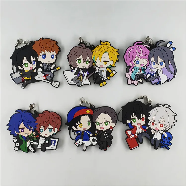 Брелок для ключей Division Rap Battle аниме гипноз Mic DRB DOPPO GIGOLO ill DOC Jirou Ichiro Lawson Amemura Ramuda
