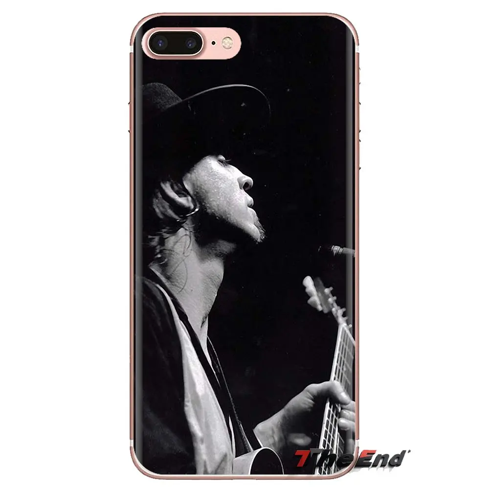 For Samsung Galaxy S2 S3 S4 S5 MINI S6 S7 edge S8 S9 Plus Note 2 3 4 5 8 Coque Fundas Guitar World Presents Stevie Ray TPU Cover |