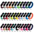 Ремешок для Xiaomi Mi Band 6, 5, 4, 3, силиконовый сменный Браслет Для Xiaomi Band 6, MiBand 6, 5, 4, 3, цветной ремешок из ТПУ на запястье