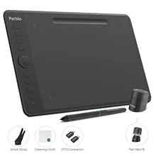 Parblo Intangbo(M) Graphic Drawing Tablet Support Android Phone Digital Handwriting Tablet Tilt Function Battery-Free Stylus