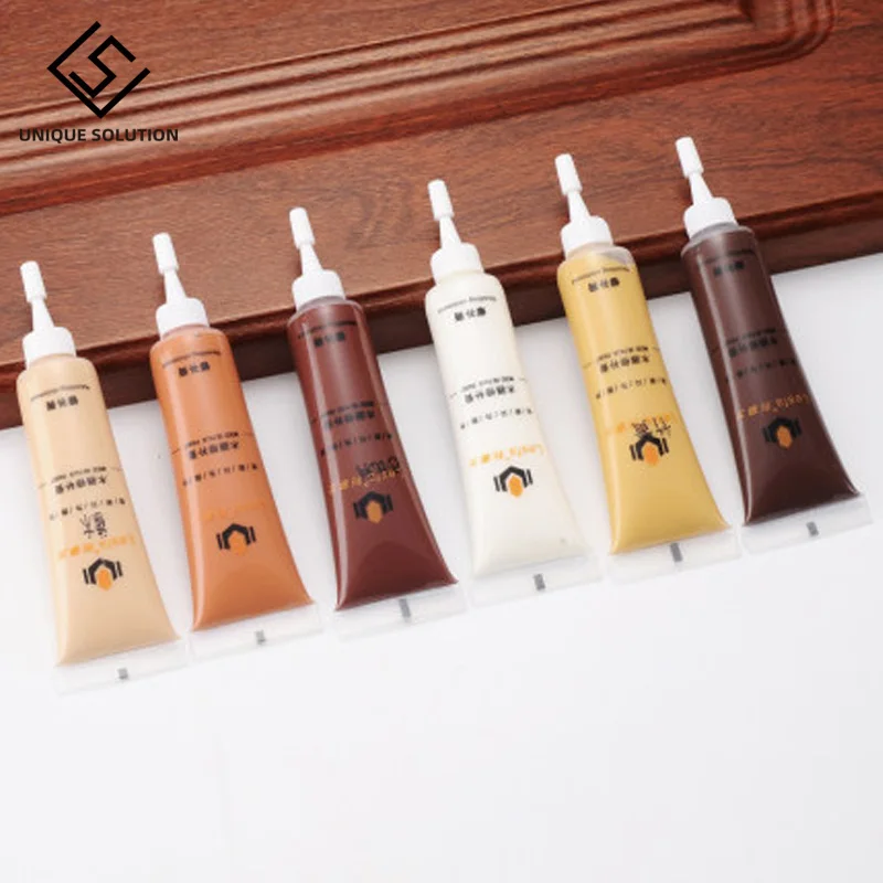 Набор для ремонта деревянной мебели наклеек крема маркеров удаления царапин