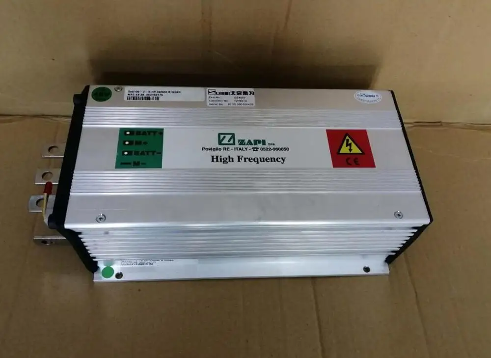 Оригинальный контроллер насоса ZAPI DZ4007 HP 48V 500A 48/500 |