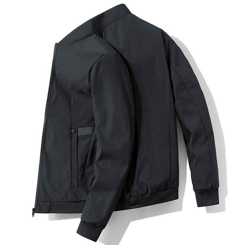 

Мужская куртка весна-осень 2021 Корейская версия тренда одежды тонкая Повседневная куртка с воротником-стойкой мужской тренд