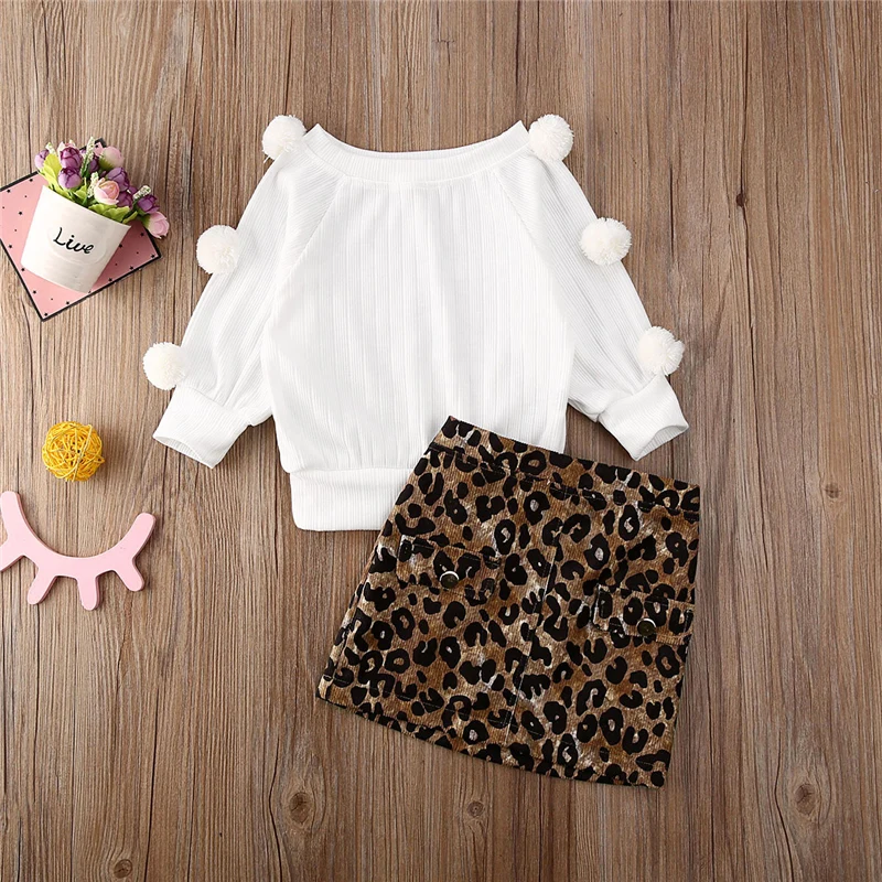 Детская одежда для девочек костюмы принцессы модная маленьких наряды осенний