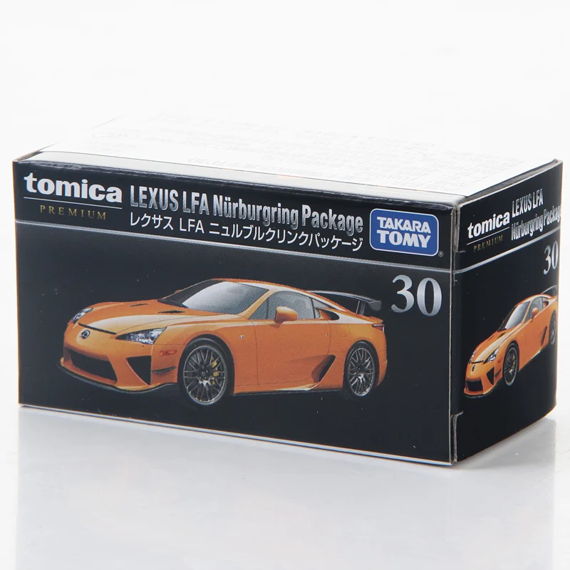 Takara Tomy Tomica Premium 30 Lexus LFA Nurburgring металлическая модель автомобиля |