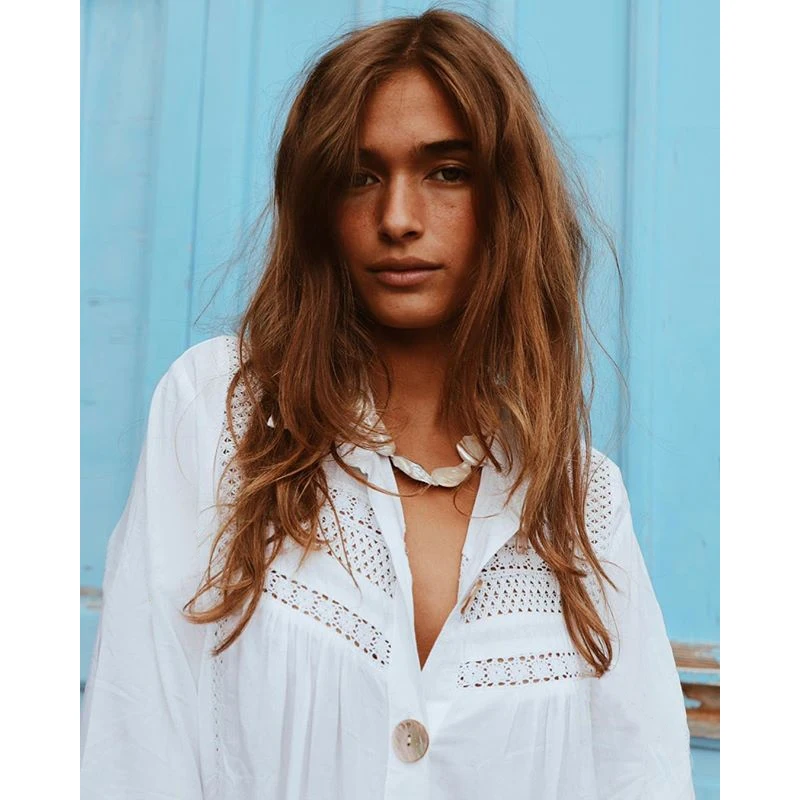 

2019 New Sexy Beach Cover Up Swimsuit White Lace Beach Dress Women Bikini Swimwear Bathing Suit Summer Beach Wear Tunic