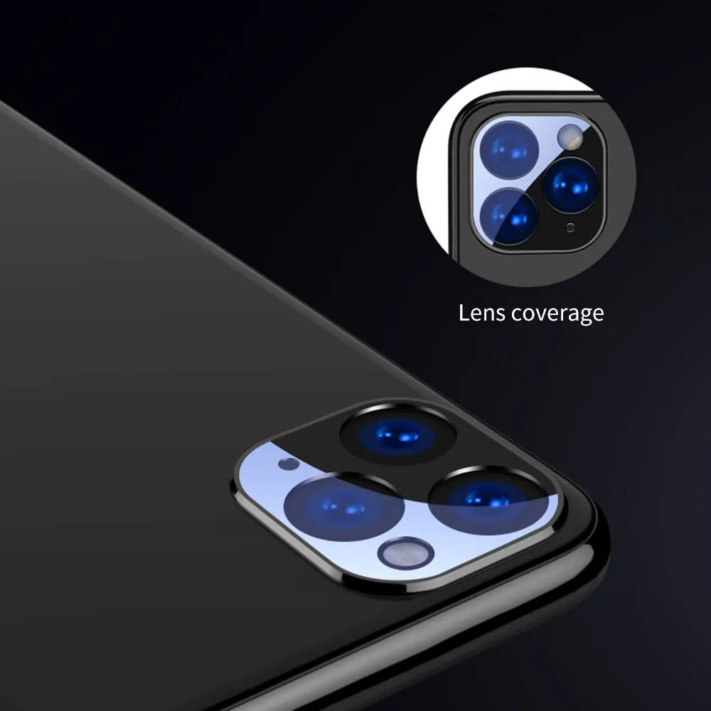KISSCASE защита для экрана камеры iPhone 11 Pro Max задняя объектива стеклянная пленка