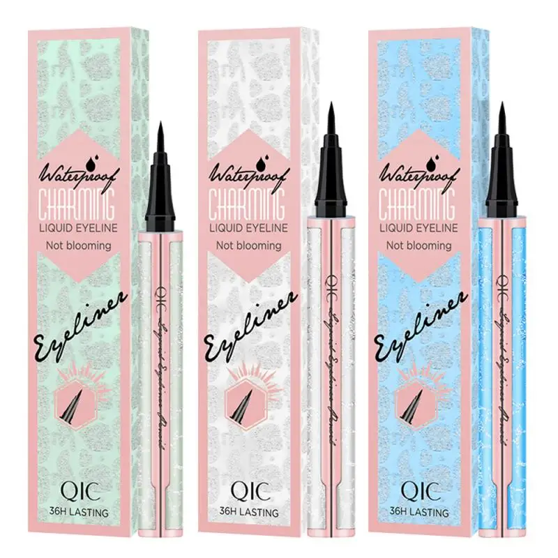 

1PC Starry Eyeliner Ultra-fine And Durable Waterproof And Sweat-proof Eyeliner Pigments Liquid Eye Liner Pen Make Up Tools TSLM1