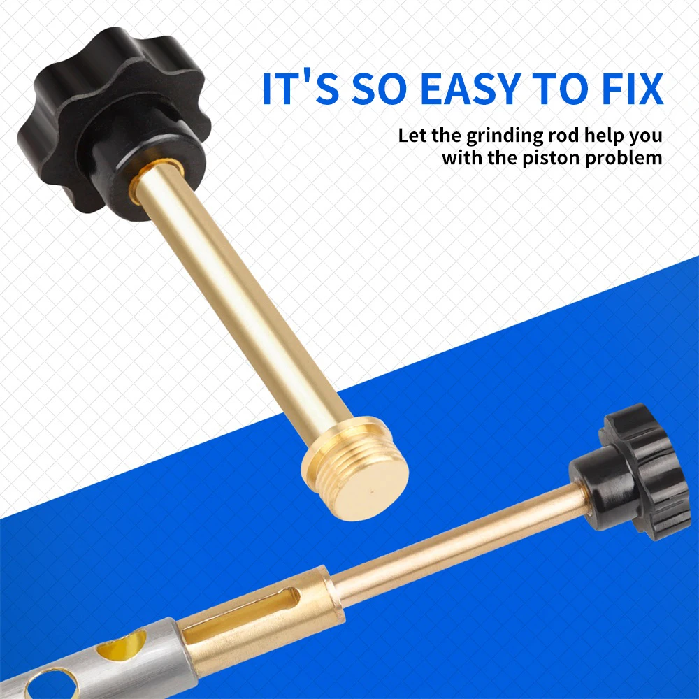 

W7 Trumpet Piston Musical Instument Repair Tools Brass Maintain Helper Brass Grinding Rod Music Instrument Accessories
