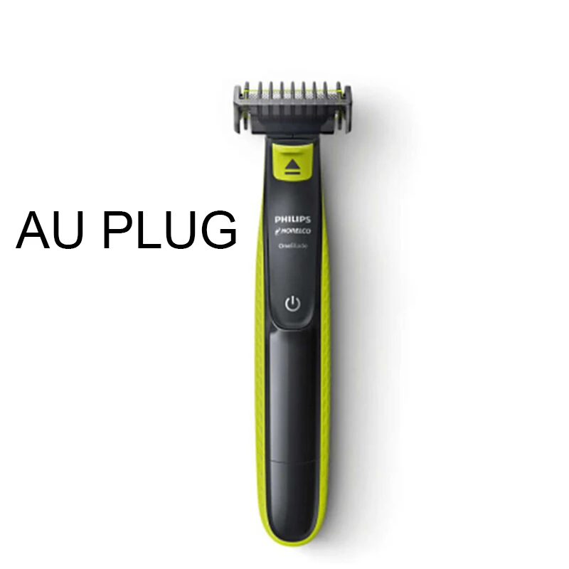 qp2520 AU Plug Philips QP2520 OneBlade электробритва Перезаряжаемые с никель-металл-гидридного Батарея половина электрическая машинка для стрижки и половина электробритва для Для мужчин - Цвет: qp2520 AU Plug