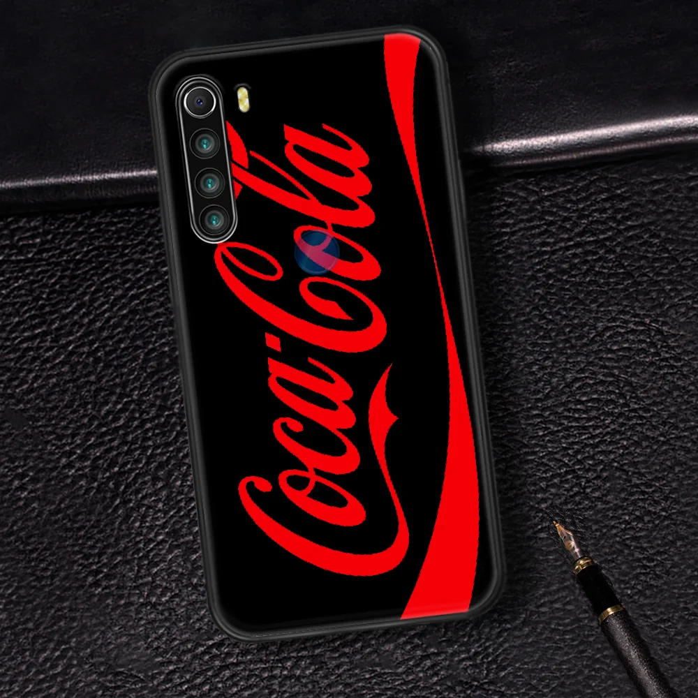 

Coca Coke Phone Case Cover Hull For XIAOMI Redmi 7 7A 8 8A 9 9C Note 6 7 8 9 9S K20 Pro K30 black Hoesjes Luxury Back Soft Shell