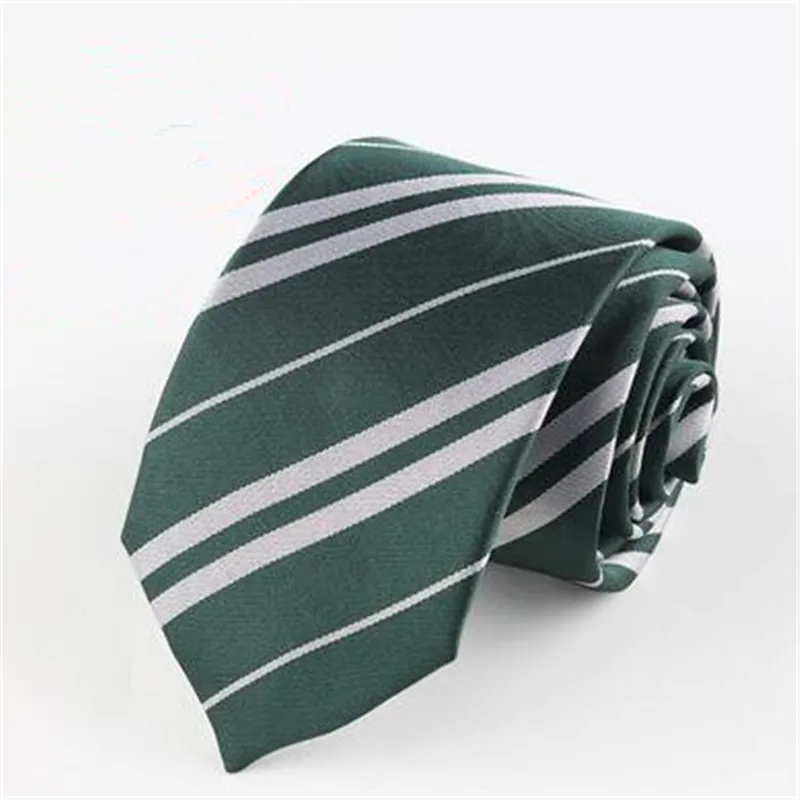 Style A Green Горячий фильм Гермиона Хогвартс Слизерин галстук Косплей костюмы АКК аксессуары волшебный колледж галстук вентиляторы подарок - Цвет: Style A Green