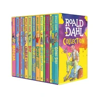 16 booksset roald dahl collection childrens literature english picture novel story book set early educaction reading for kid