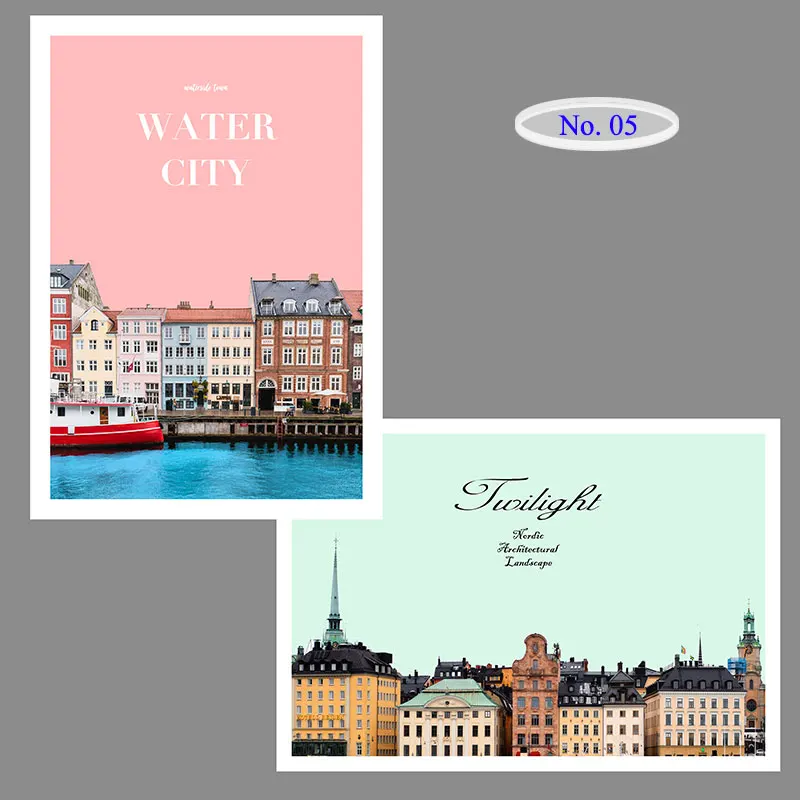 12 шт./лот бумажная карточная доска в стиле масляной живописи размер А4 2 сторонний