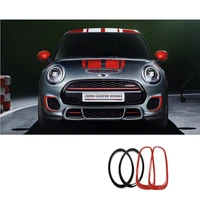auto exterior accessories headlight decoration frame lampshade sticker for bmw mini cooperf54 f60 clubman countryman car styling