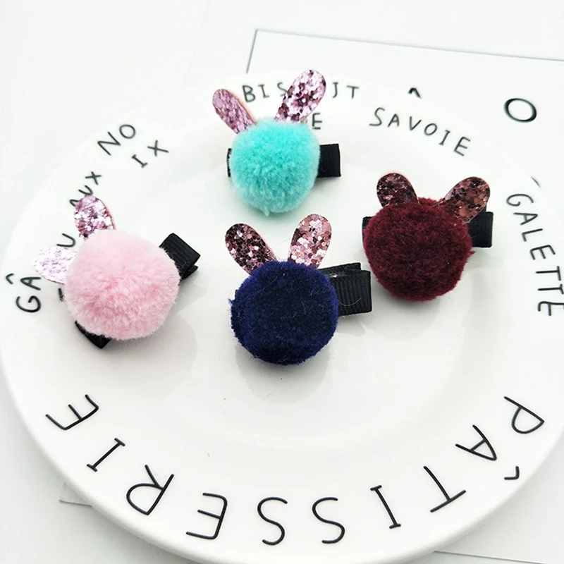 1 шт. милые кроличьи ушки детские шпильки для детских волос заколки принцессы