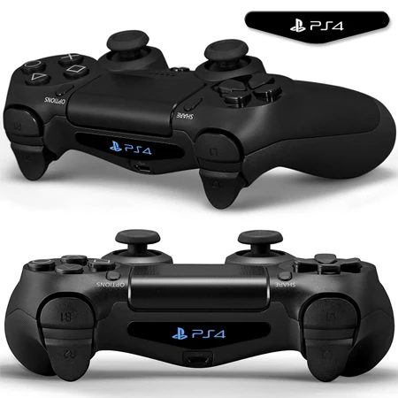 Mortal Kombat 2 шт. полностью покрывающие контроллер наклейки на кожу для Playstation 4 Dualshock