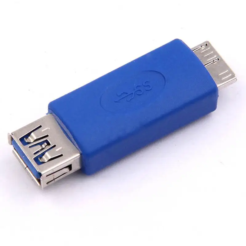 1 шт. новейшая Быстрая скорость USB 3 0 A Женский к Мини B адаптер USB3.0 AF К мини BM разъем
