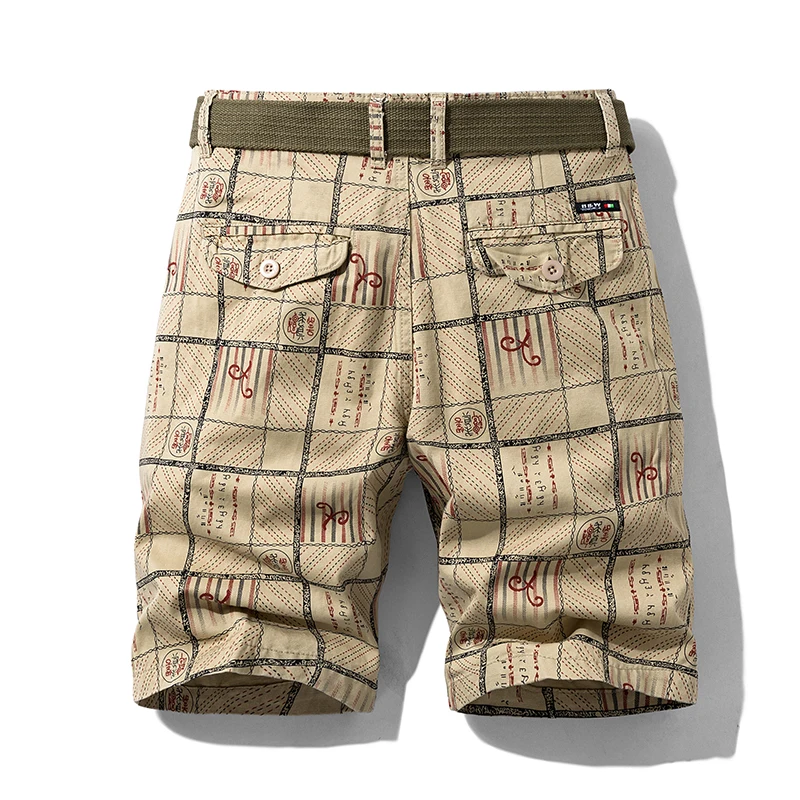 

HENCHIRY Cotton Casuales Male Shorts Summer Men Cargo Sweatpants Homme Casual Trousers Hombres Pantalones Cortos