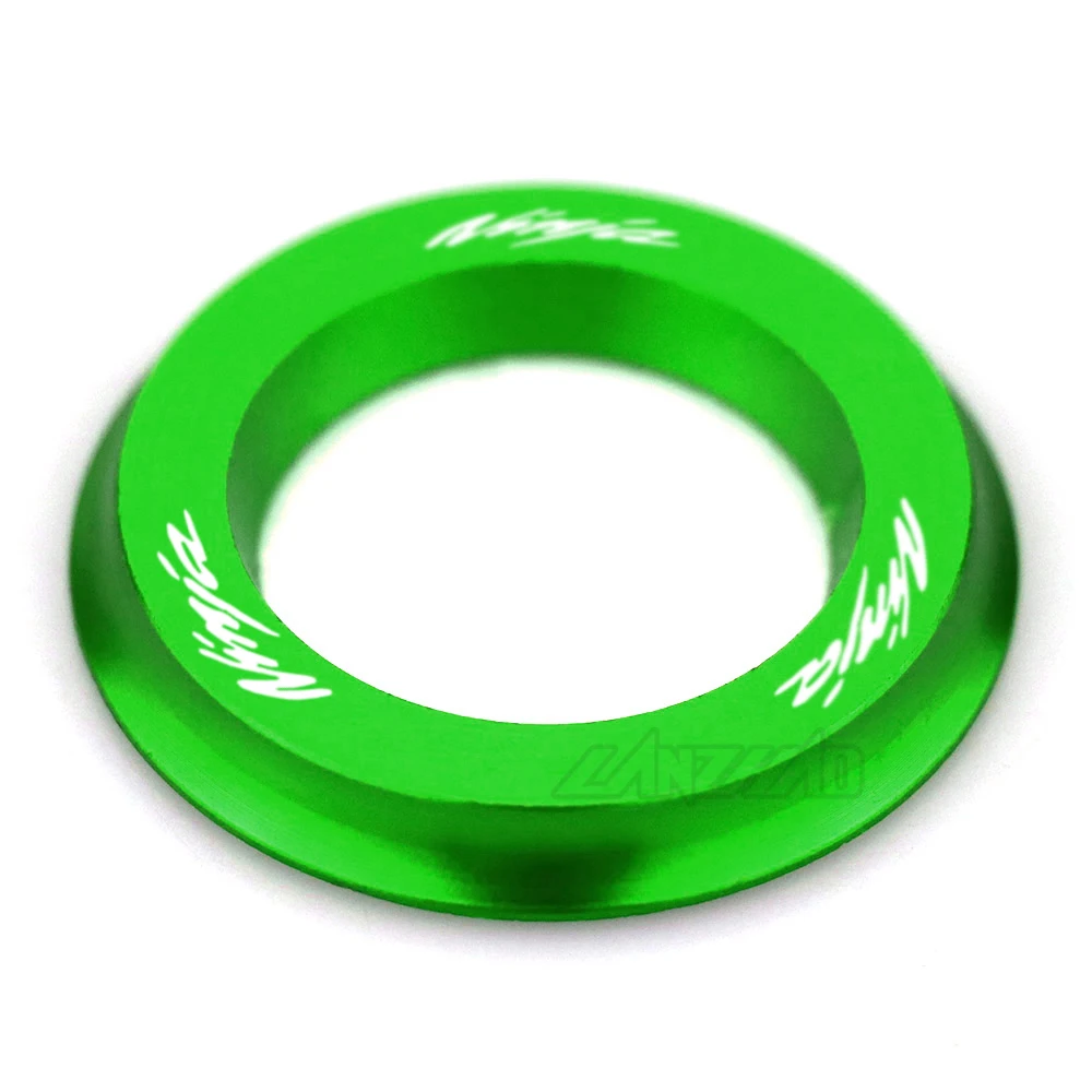 Мотоцикл Ниндзя переключатель зажигания кольцо CNC аксессуары для Kawasaki NINJA 250 300 400