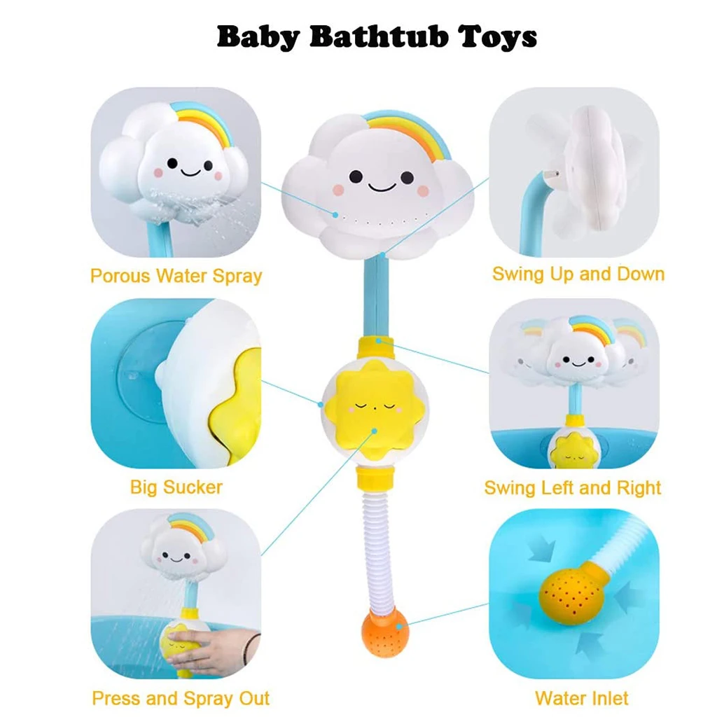 

Sprinkler Bath Toy Bathtub Toys Swim Pool Bath Toys Bath Toys Bathtub Toys