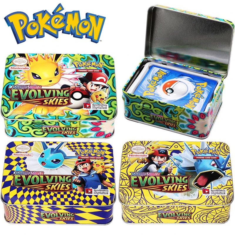 

10/20/30/60pcs Pokemon Cards Shining TAKARA TOMY GX VMAX V MAX Cards Game Battle Card Trading Kids Toys for Boys Birthday Gifts