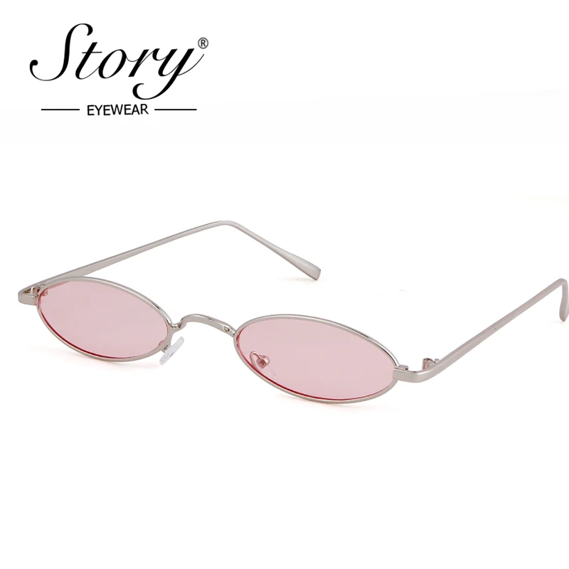 Очки солнцезащитные овальные в стиле ретро для мужчин и женщин винтажные