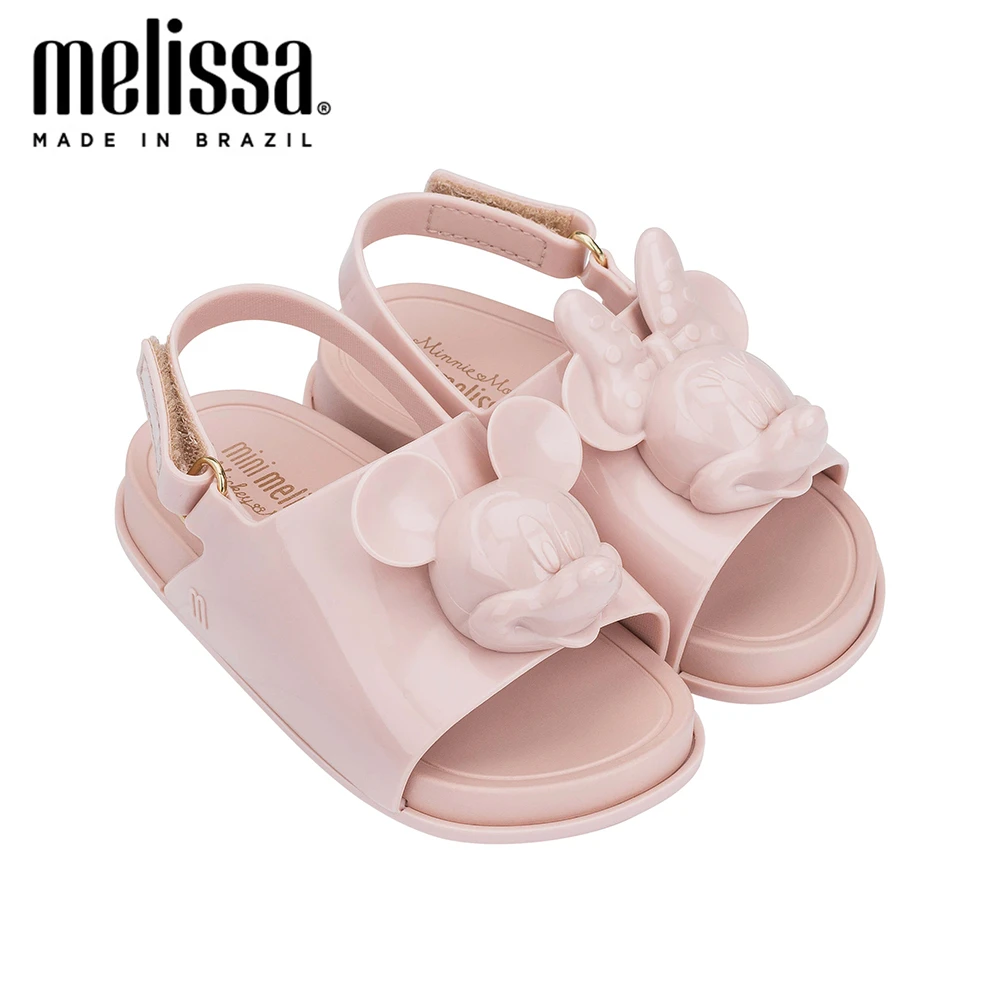 Мини Мелисса 2020 новые бразильские сандалии 3D с рисунком в виде Головы Микки Мауса