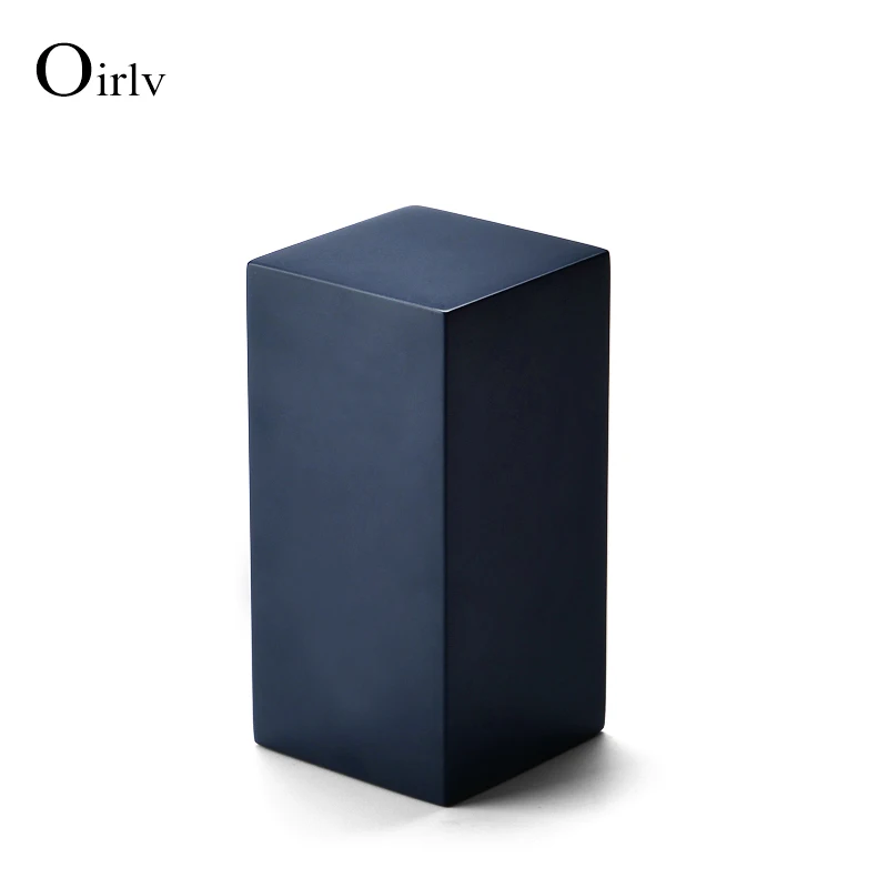 Oirlv новый продукт темно-синий стол для показа ювелирных изделий деревянное