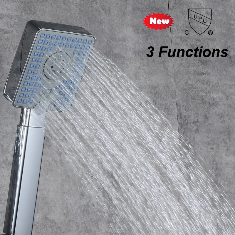 

in xiamen new fund sell like hot cakes ABS electroplating shower suit oxygen pressurization water-saving shower heads