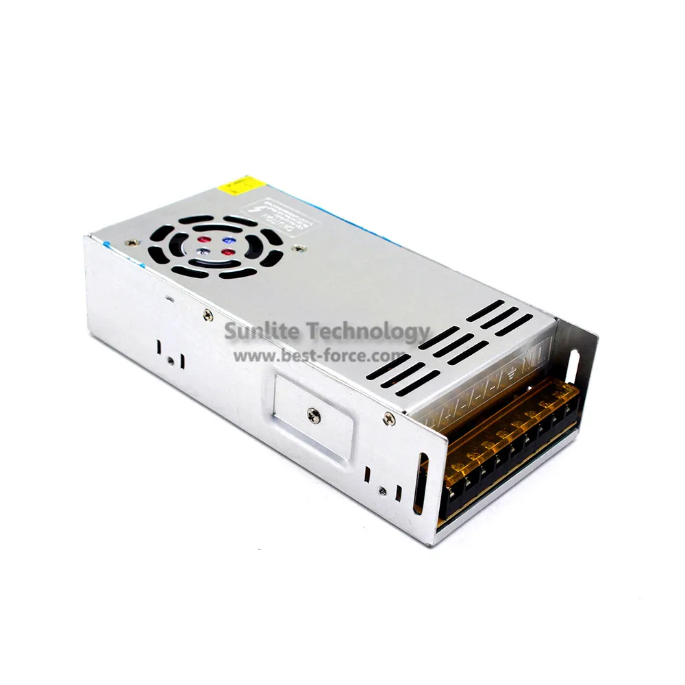 Универсальный переключатель питания 24 В 15 А 360 Вт светодиодный трансформатор 110 220