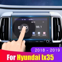 car screen protector film for hyundai ix35 2018 2019 accessories tempered glass car navigation screen protective film sticker
