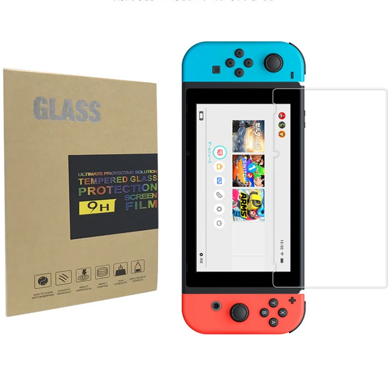 Аксессуары для Nintendo Switch ультратонкая пленка экрана NS HD из закаленного стекла
