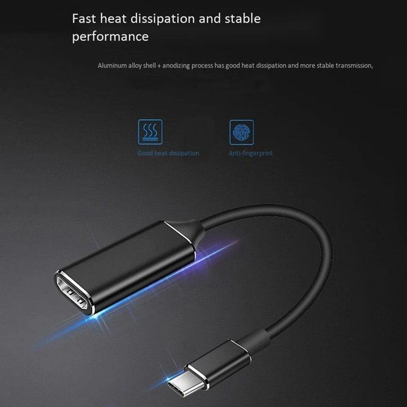 

Type-C to Female HDMI Adapter 4K HD TV Adapter Cable for Samsung Huawei PC Tablets Computer USB 3.1 HDMI Converter