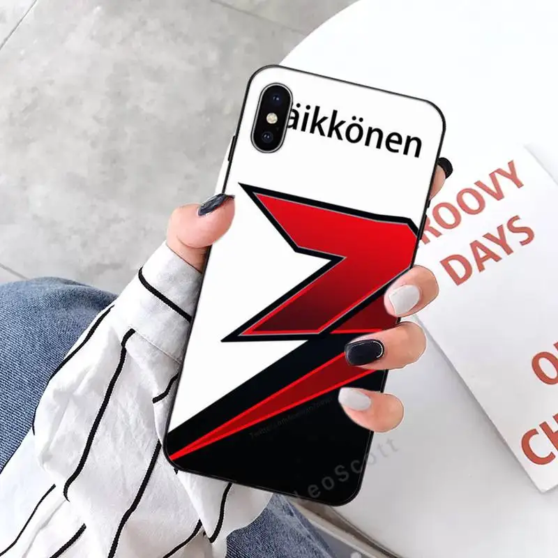 

Kimi Raikkonen Phone Case for iPhone 11 12 mini pro XS MAX 8 7 6 6S Plus X 5S SE 2020 XR