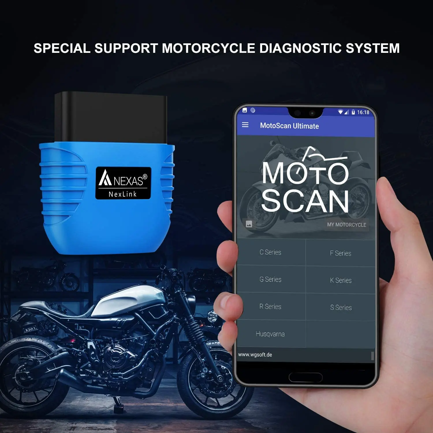NEXAS NexLink OBD2 сканер Bluetooth 5 0 Автомобильный считыватель кодов EOBD OBD 2 диагностический
