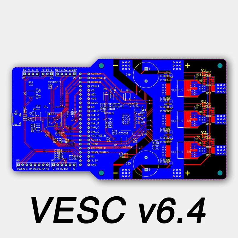 

VESC 6.4 Brushless Motor Development Board