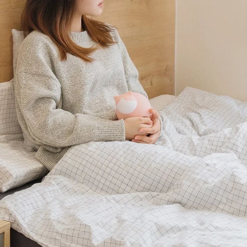 Двойное использование многоразовый мультяшный Кот ручная грелка