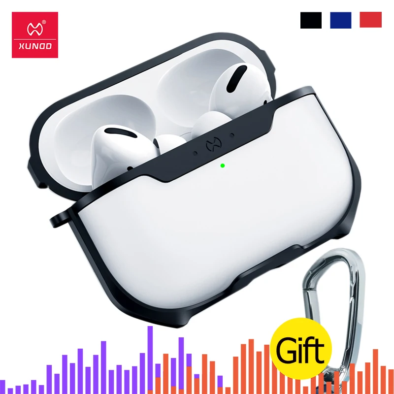 Xundd чехол для наушников для Apple AirPods Pro Чехол беспроводной Bluetooth прозрачный AirPod 3 чехол для Airpod 1/2 Пылезащитная крышка