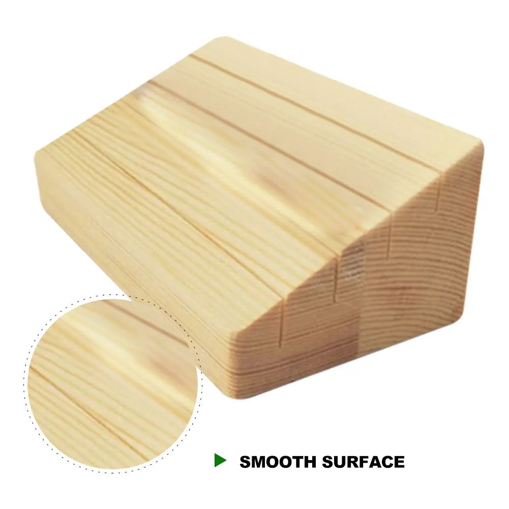 

High Quality Wooden Playing Card Base Wooden Card Pocket Rack Bracket Tray Rack Storage Box Table game props