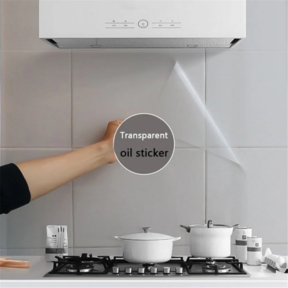 

Cooker Extractor Foil for Kitchen Cabinets Stickers Self Adhesive Wallpaper Kitchen Oil Proof Sticker Waterproof Range Hood Film