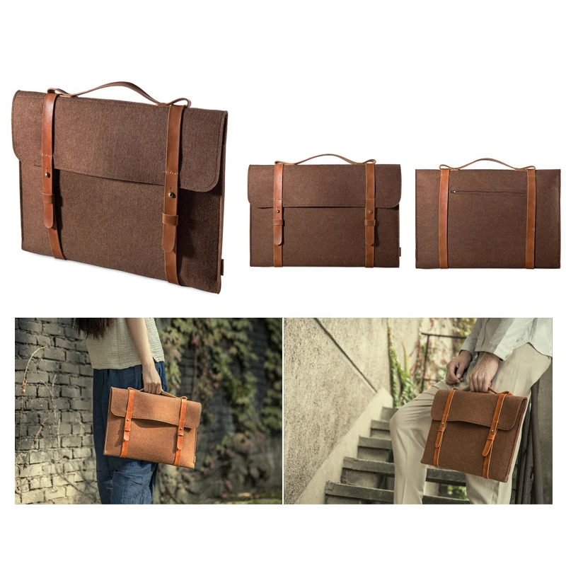 slim handbag laptop bag 14 15 6 inch for macbook air 13 2020 2021 a2337 a2338 pro 15 16 case huawei xiaomi lenovo laptop sleeve free global shipping